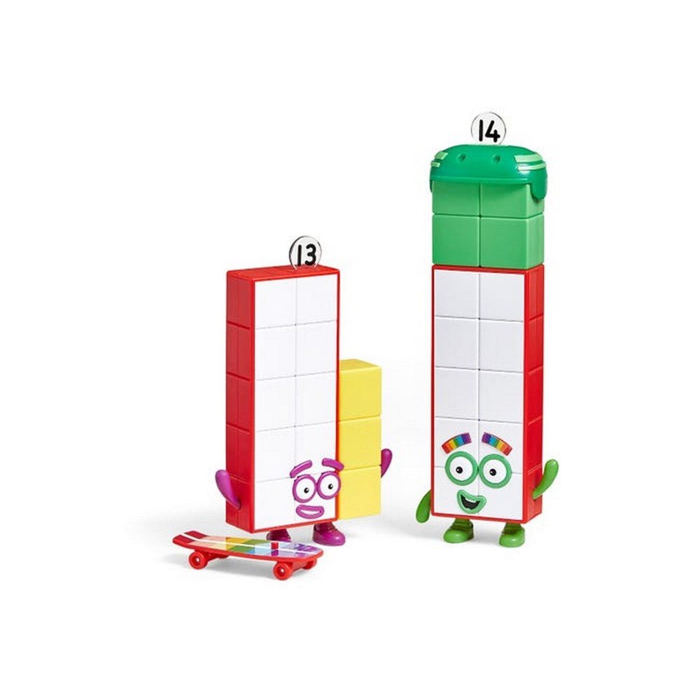 Numberblocks™ Thirteen and Fourteen Figure Pack - ABC School Supplies