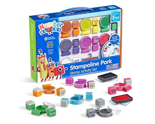 Numberblocks® Stampoline Park Stamp Activity Set