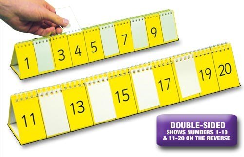 **Numeral Flip Book - ABC School Supplies