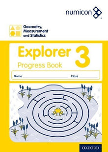 Numicon: Geometry, Measurement And Statistics 3 Explorer Progress Book - ABC School Supplies