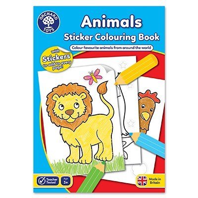Orchard Toys Colouring Book - Animals - ABC School Supplies