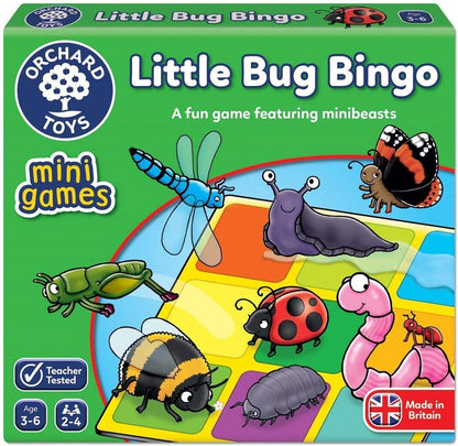Orchard Toys Little Bug Bingo Mini Game - ABC School Supplies