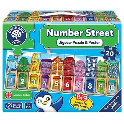 Orchard Toys Number Street Jigsaw Puzzle - ABC School Supplies
