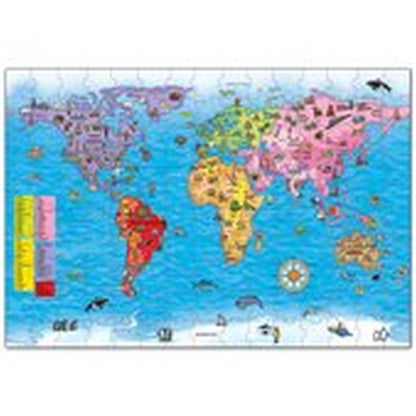 Orchard Toys World Map Puzzle - ABC School Supplies