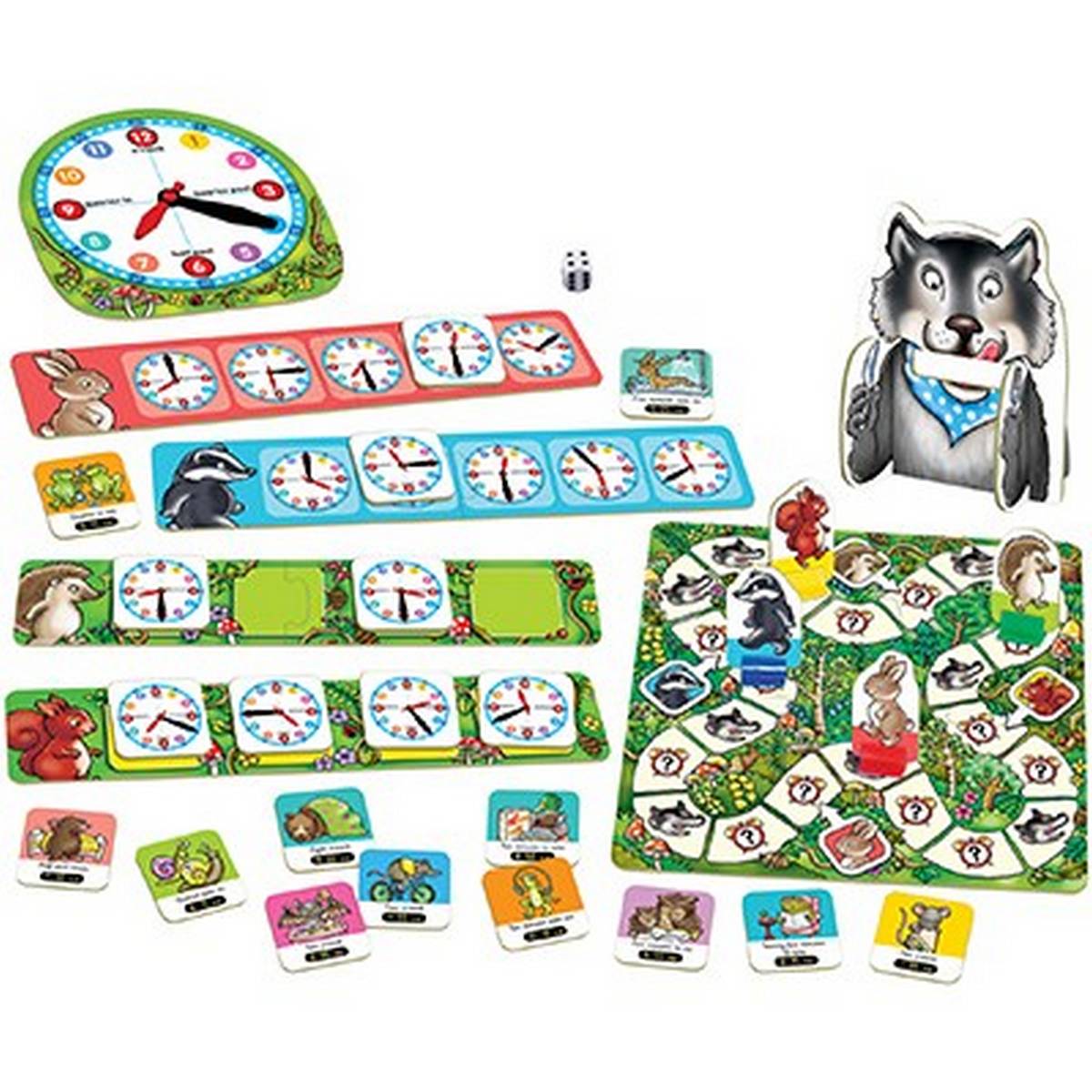 Orchard Toys What's the Time Mr Wolf?