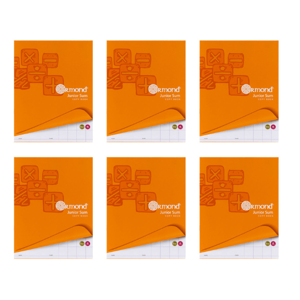 Ormond 20mm 40 Page Sq Junior Sum Copy - Pack Of 320 - ABC School Supplies