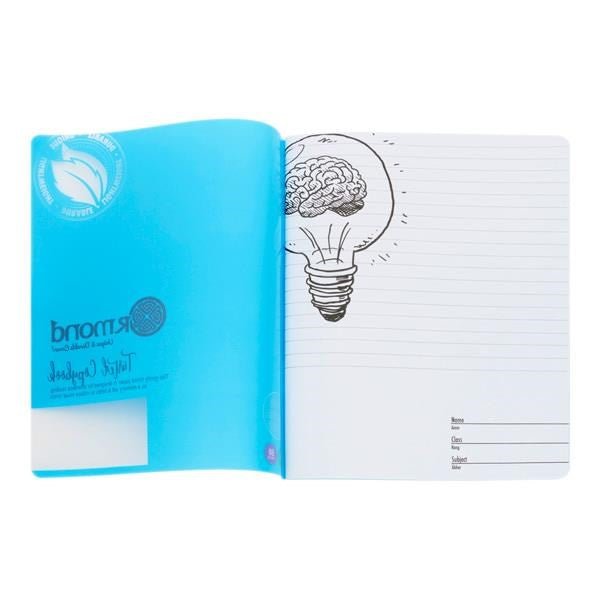 Ormond 88Pg A11 Visual Memory Aid Durable Cover Copy Book - Blue - ABC School Supplies