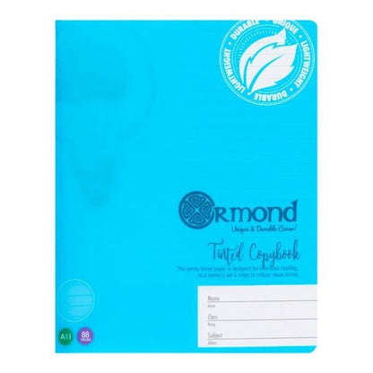 Ormond 88Pg A11 Visual Memory Aid Durable Cover Copy Book - Blue - ABC School Supplies