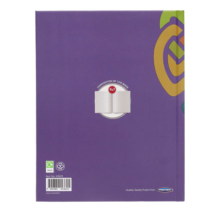 Ormond 9X7 128 Page Hardcover Notebook Value Pack Of 50 - ABC School Supplies