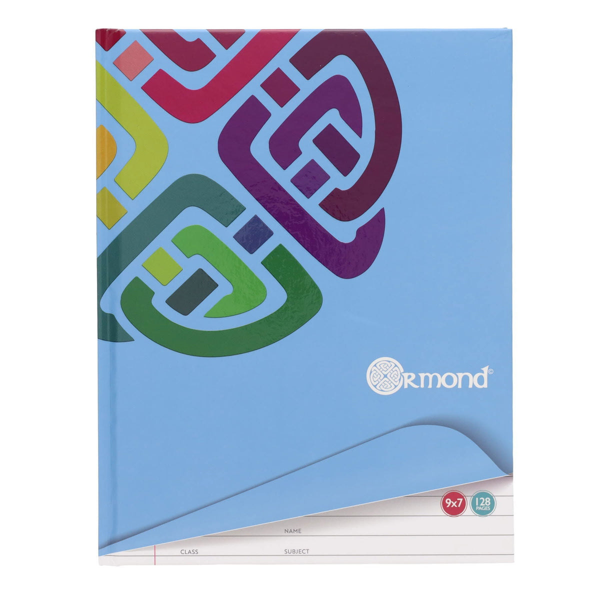 Ormond 9X7 128 Page Hardcover Notebook Value Pack Of 50 - ABC School Supplies