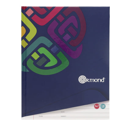 Ormond 9X7 128 Page Hardcover Notebook Value Pack Of 50 - ABC School Supplies