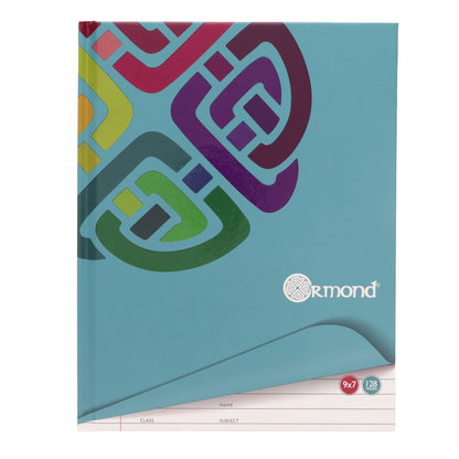 Ormond 9X7 128 Page Hardcover Notebook Value Pack Of 50 - ABC School Supplies