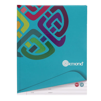 Ormond 9X7 128 Page Hardcover Notebook Value Pack Of 50 - ABC School Supplies