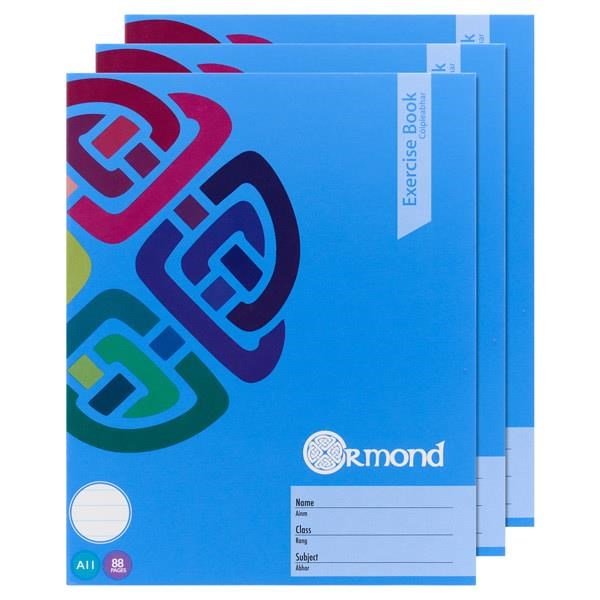 Ormond A11 88 Page Copy Pack Of 10 - ABC School Supplies