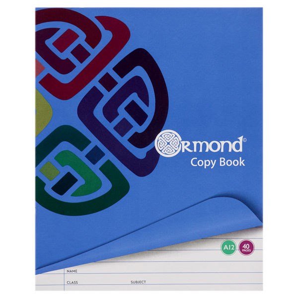 Ormond A12 40 Page Writing Copy - Pack Of 20 - ABC School Supplies
