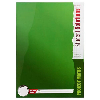 Ormond A4 120Pg 5mm Sq Project Maths Softback Copy - ABC School Supplies
