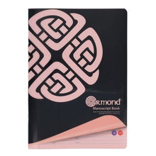 Ormond A4 120Pg Durable Cover Visual Memory Aid Manuscript Book - Pink - ABC School Supplies