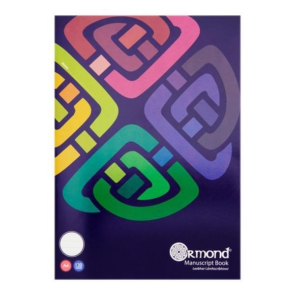 Ormond A4 120pg Manuscript Copy - ABC School Supplies
