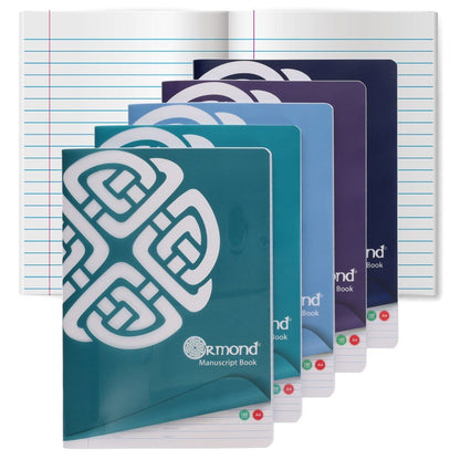 Ormond A4 160pg Durable Cover Manuscript Book - ABC School Supplies