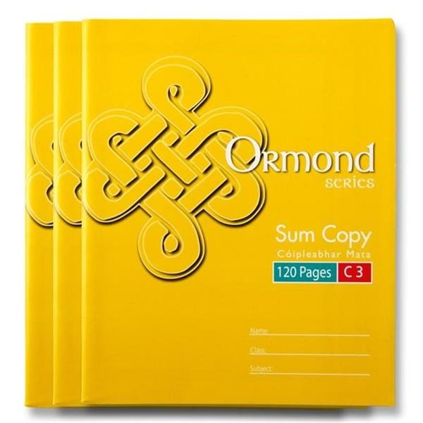 Ormond C3 120 Page Sum Copies Pack Of 5 - ABC School Supplies