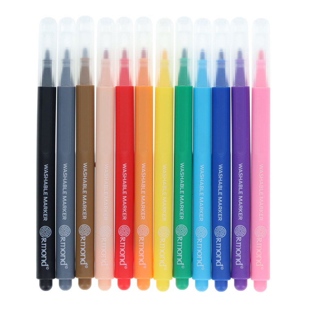 Ormond Class Collection Box of 72 Washable Markers - Asst - ABC School Supplies