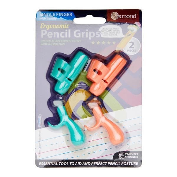 Ormond Ergonomic Pencil Grips Single Finger With Handle - ABC School Supplies