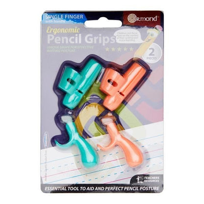 Ormond Ergonomic Pencil Grips Single Finger With Handle - ABC School Supplies