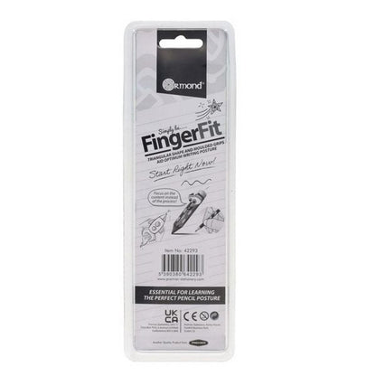Ormond Finger Fit Hb Triangular Pencils With Sharpener Pack Of 10 - ABC School Supplies