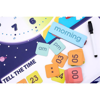 Ormond Magnetic Tell The Time Wall Sticker Chart - ABC School Supplies