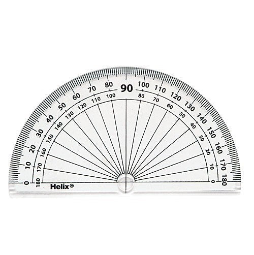 Ormond Plastic Protractor 4" (10cm) - ABC School Supplies