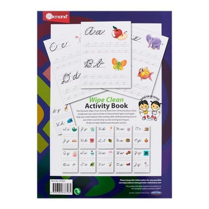 **Ormond Wipe Clean Activity Book - Cursive - ABC School Supplies