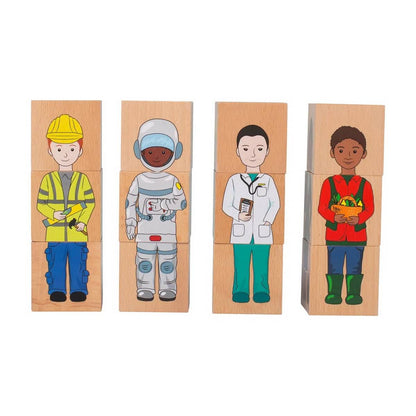 Our Community Wooden Blocks - ABC School Supplies