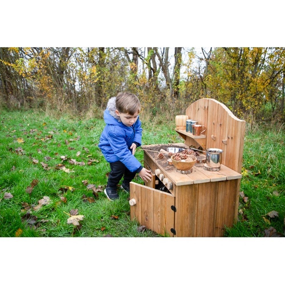 Outdoor Rustic Wooden Kitchen From Hope - ABC School Supplies