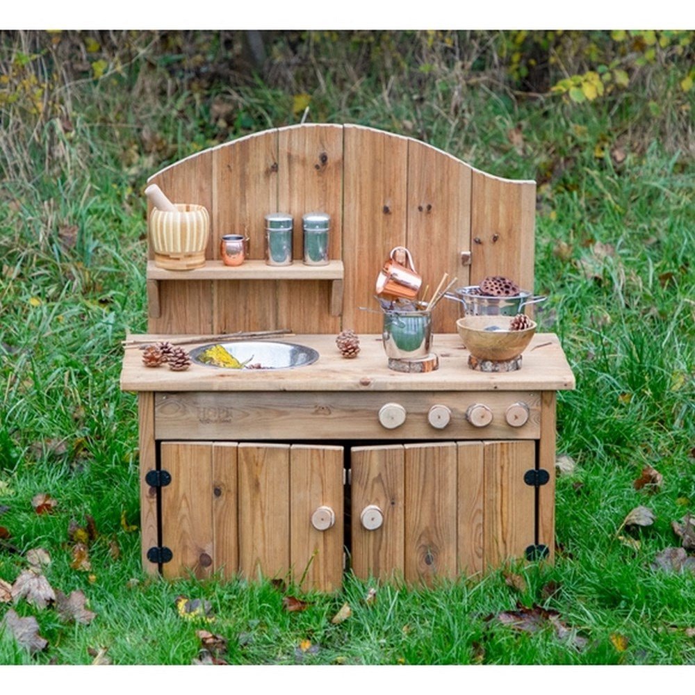 Outdoor Rustic Wooden Kitchen From Hope - ABC School Supplies