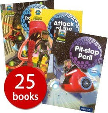 **Oxford Project X Alien Adventures: Series 2 Collection - 25 Books Collection - ABC School Supplies