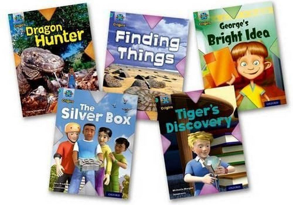 Oxford Project X Origins: Turquoise Book Band, Oxford Level 7: Discovery: Mixed Pack Of 5 - ABC School Supplies