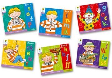 Oxford Reading Tree: Level 1+: Floppy's Phonics: Sounds Books: Pack Of 6 - ABC School Supplies