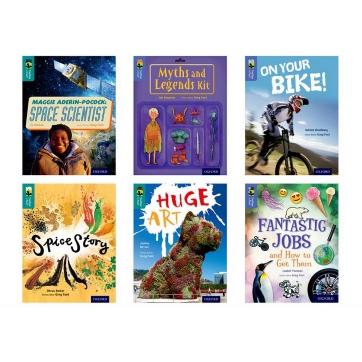 Oxford Reading Tree Treetops Infact: Oxford Levels 16 - 17: Pack Of 6 - ABC School Supplies