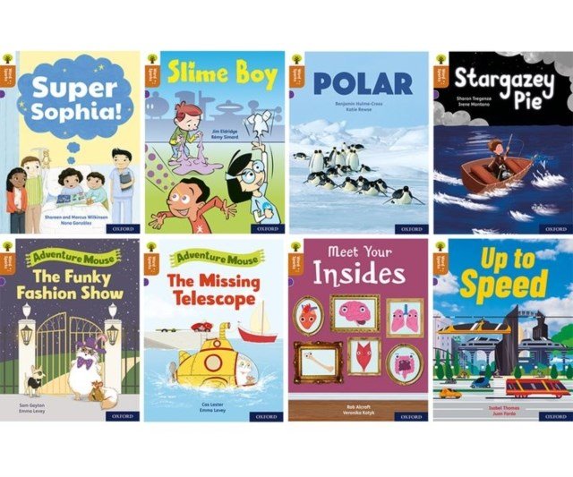 Oxford Reading Tree Word Sparks: Level 8: Mixed Pack Of 8 - ABC School Supplies