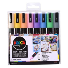 Paint Marker Medium Tip Pack of 8 Assorted Pastel - ABC School Supplies