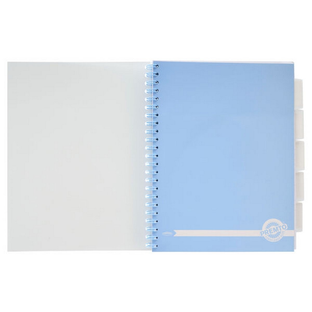 Pastel A4 250Pg Pp 5 Subject Wiro Project Book Pack Of 5 - ABC School Supplies