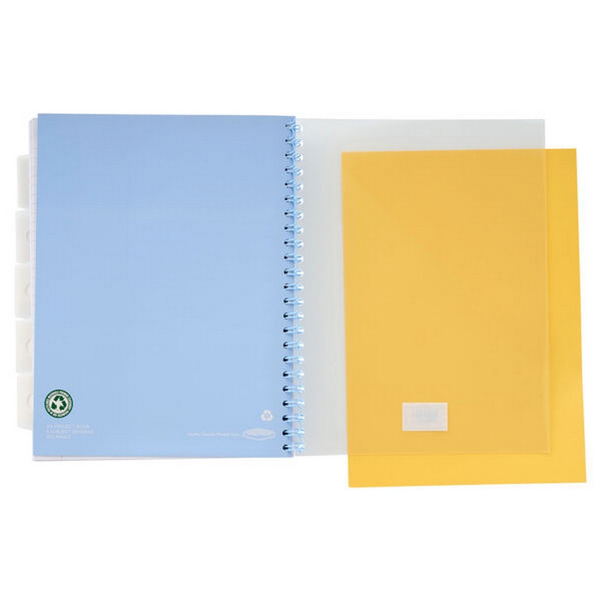 Pastel A4 250Pg Pp 5 Subject Wiro Project Book Pack Of 5 - ABC School Supplies