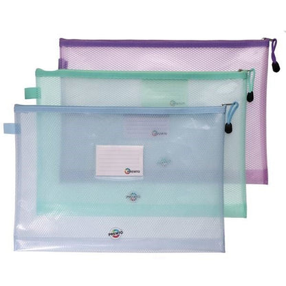 Pastel B4+ Ultramesh Expanding Wallet Pack Of 3 - ABC School Supplies