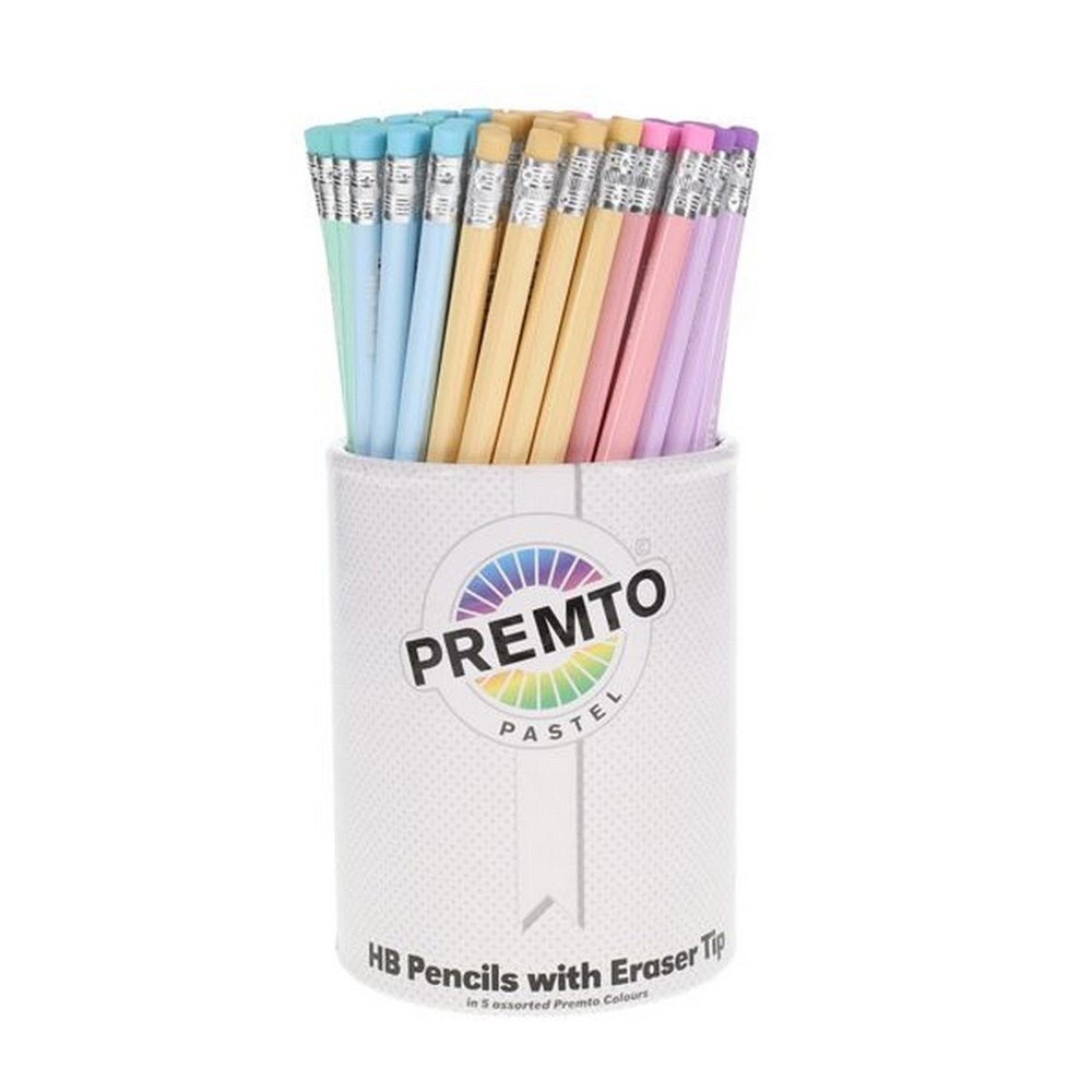 **Pastel Hb Graphite Pencil Value Tub Of 100 - ABC School Supplies