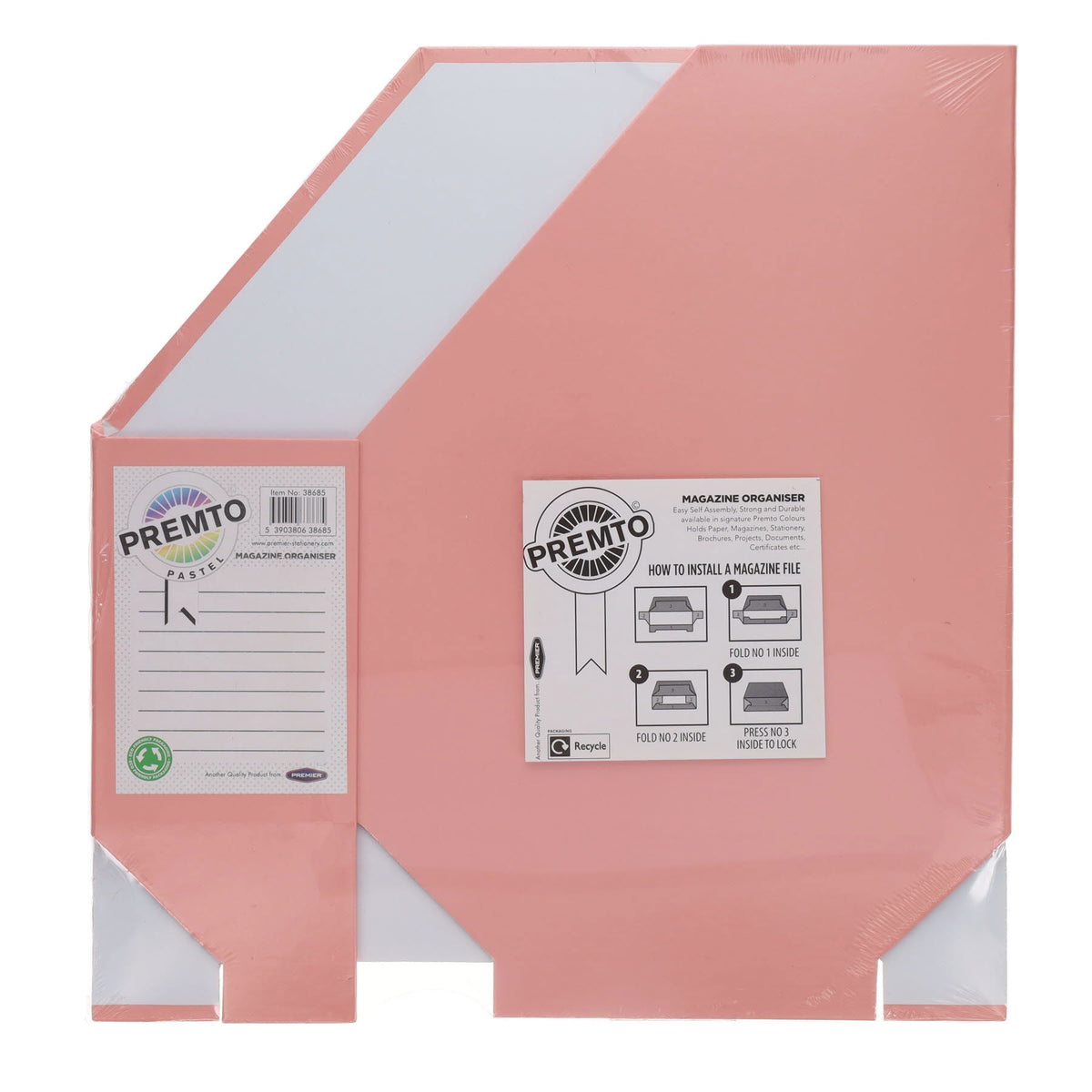 Pastel Magazine Organiser Set of 10 Assorted - ABC School Supplies