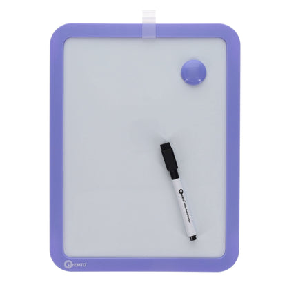 Pastel Magnetic Dry Wipe Whiteboard With Dry Erase Marker - ABC School Supplies