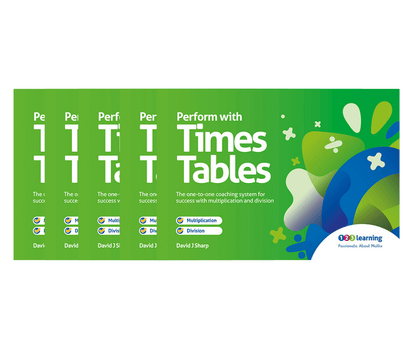 Perform With Times Tables: The One - To - One Coaching For Success With Multiplication And Division - Value Pack Of 5 - ABC School Supplies