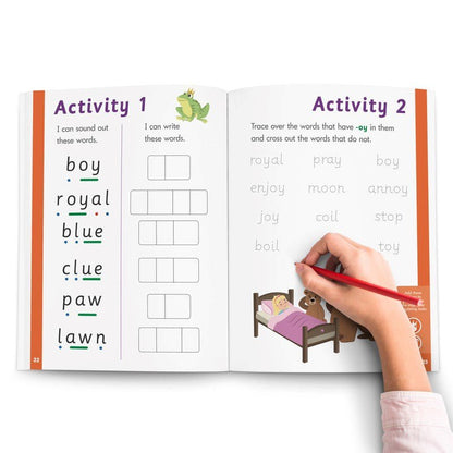 Phase 5 Vowel Sounds Workbook - 12 Pack - ABC School Supplies