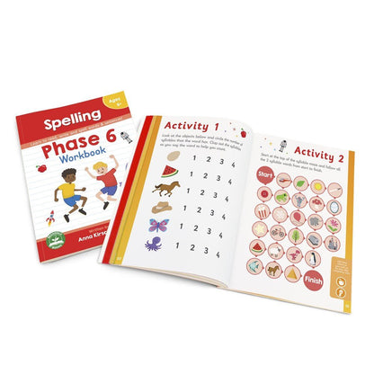 Phase 6 Spelling Workbook - ABC School Supplies