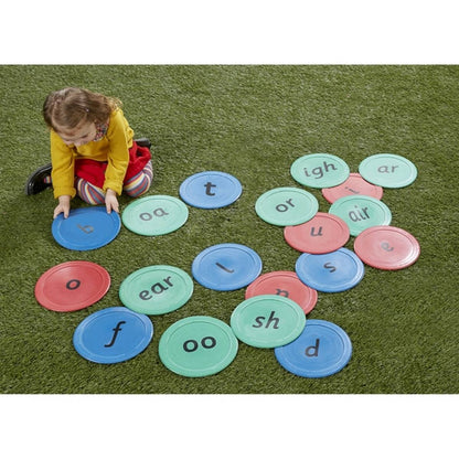 Phonics Indoor-Outdoor Spots - ABC School Supplies